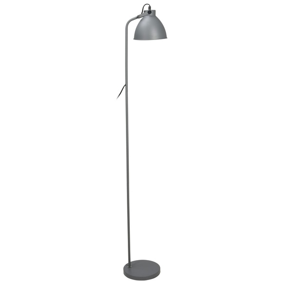 Stehlampe Industrial grau 155 cm