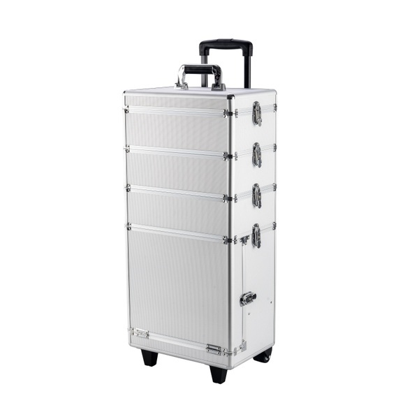 Kosmetikkoffer Beautycase silber