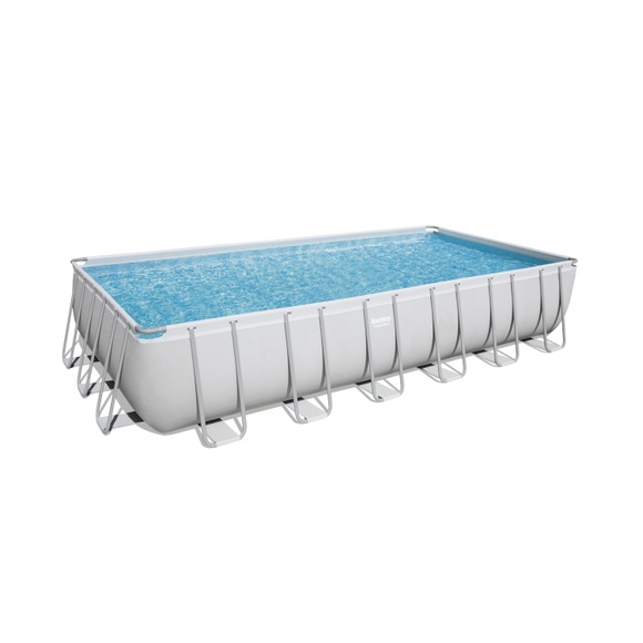 BEST WAY Pool POWER STEEL FRAME RECT 732 cm
