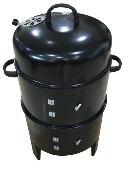 Smoker Grill 3in1 BBQ 72 cm