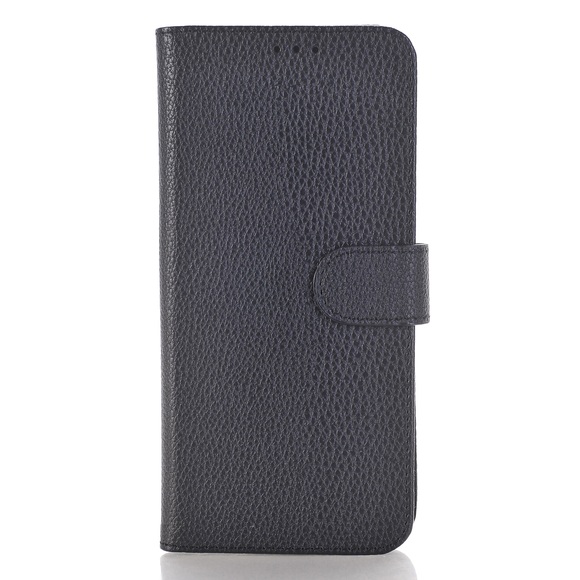 Ledertasche für Samsung Galaxy S8 Plus anthrazit
