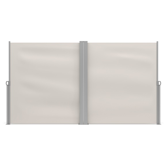 Doppelseitenmarkise VIA 160 x 800 cm beige