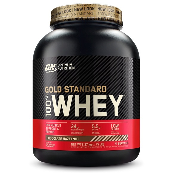 Optimum Nutrition Whey Protein 2267g Chocolate Hazelnut