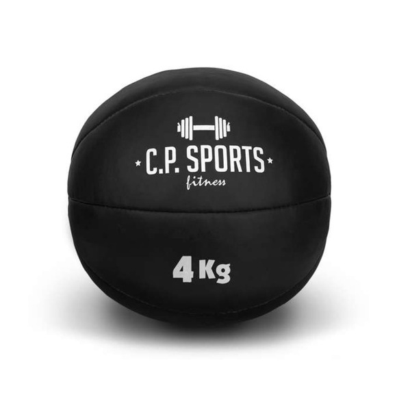 Medizinball Schwarz - 4kg