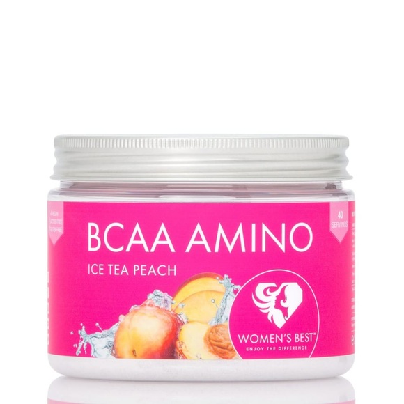 Women's Best BCAA Amino, Eistee Pfirsich, Pulver