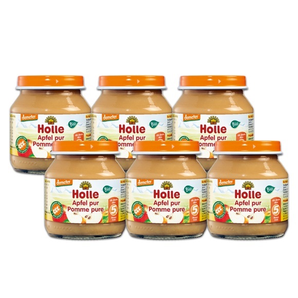 Holle Bio Brei Apfel pur 4+ Monate