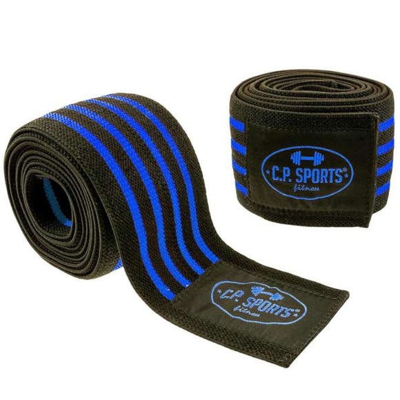 Profi Kniebandagen - Blau