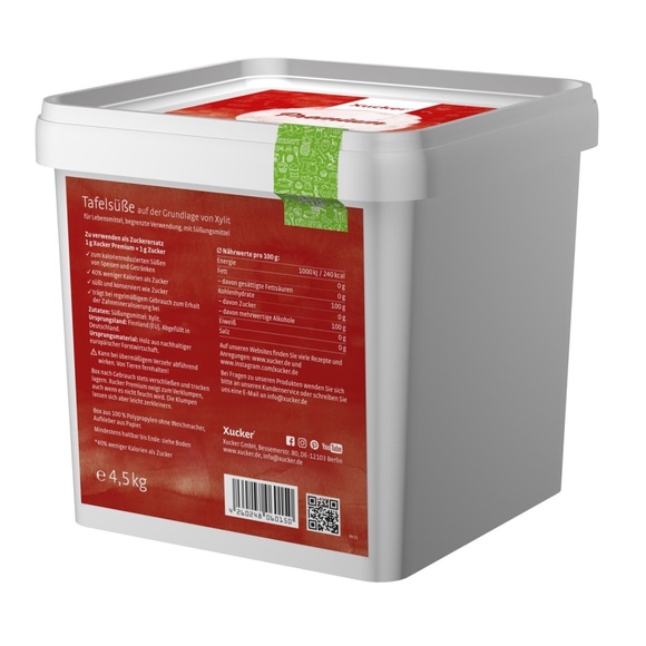 Xucker premium 100% Xylit (4500g)