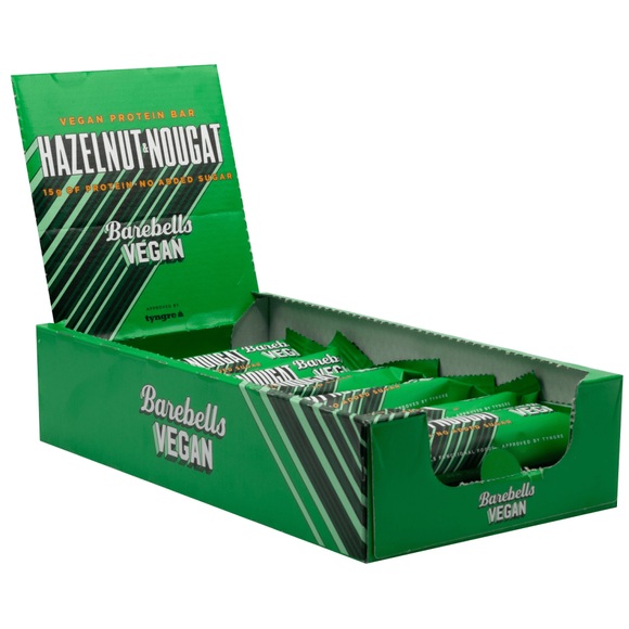 Vegan Protein Bar - 12x55g - Hazelnut & Nougat