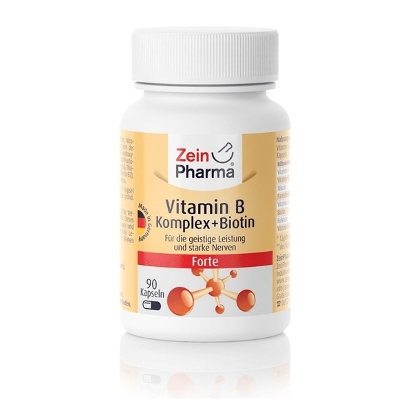 ZeinPharma Vitamin B-Komplex Kapseln Forte - 90 Kapseln