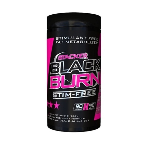 Stacker2 Europe Black Burn STIM-Free 90 Capsules