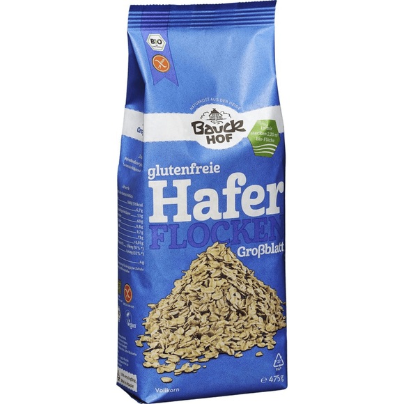 Haferflocken Großblatt glutenfrei bio (475g)