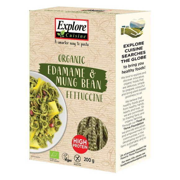 Fettuccine Edamame & Mungbohnen bio (200g)