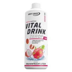 Best Body Nutrition Low Carb Vital Drink - Drachenfrucht-Litschi