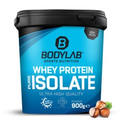 Whey Protein Isolat - 900g - Haselnuss