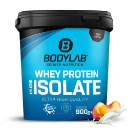 Whey Protein Isolat - 900g - Pfirsich Joghurt