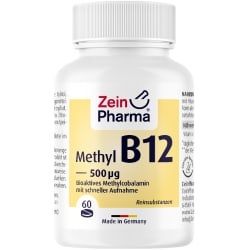ZeinPharma Vitamin B12 500 μg - 60 Lutschtabletten