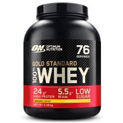 Optimum Nutrition - 100% Whey Gold Standard Banana Cream 5lb - 2267 g