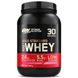 Optimum Nutrition Whey Gold Standard 908g White Chocolate & Raspberry