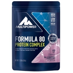 Multipower Formula 80 Protein Complex, Heidelbeere-Joghurt, Pulver