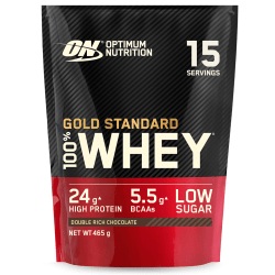 Optimum Nutrition 100 % Whey Gold Standard, Double Rich Chocolate, Pulver