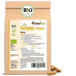 Kurkuma Kapseln Bio Nachfüllpack (400 Kapseln)