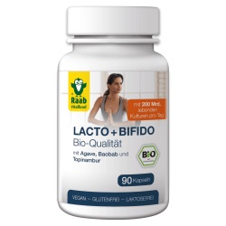 Raab Vitalfood LACTO + BIFIDO Bio - 90 Kapseln