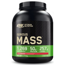 Optimum Nutrition - Serious Mass Strawberry 6lb - 2721 g