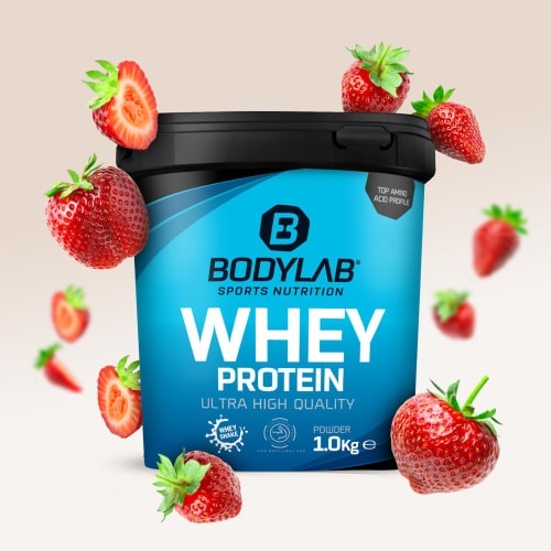 Whey Protein - 1000g - Erdbeer