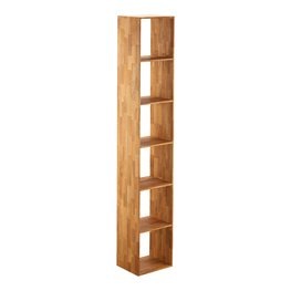 Würfelregal Cube (6 Fächer, Eiche, geölt)