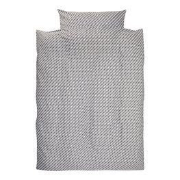 Linon-Bettwäsche TWEED (160x210, grau)