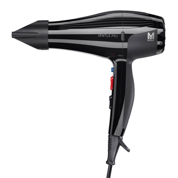 Moser Profi Haartrockner Ventus Tourmalin & Ionic 2200W Schwarz