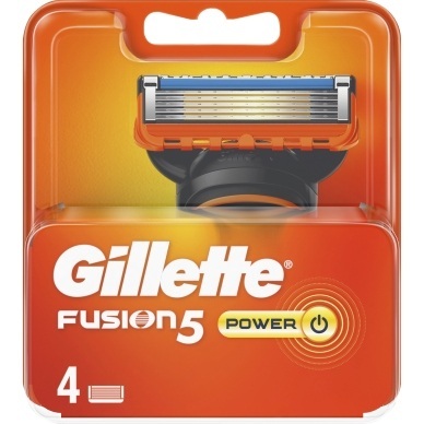 Gillette Ricambi Gillette Fusion Power 4 linea