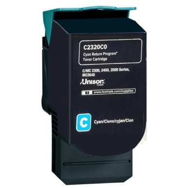 Lexmark Toner C2425 MC2425 C240X20 Original Cyan 3500 Seiten