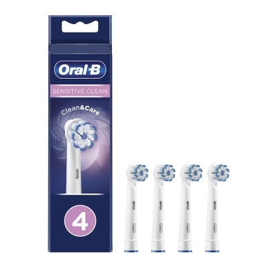 Oral-B Oral-B Aufsteckbürsten Sensitive Clean & Care 4er-Pack