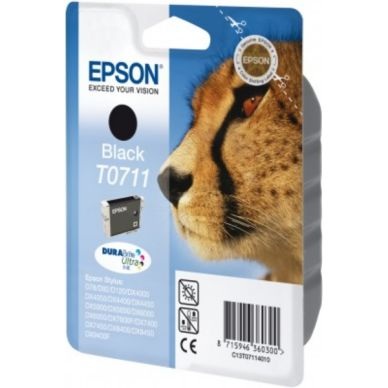 Original EPSON Tintenpatrone TO 7114011, schwarz