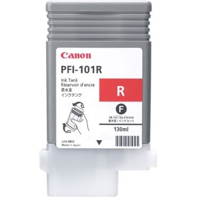 Original Tintenpatrone rot Canon PFI-101R
