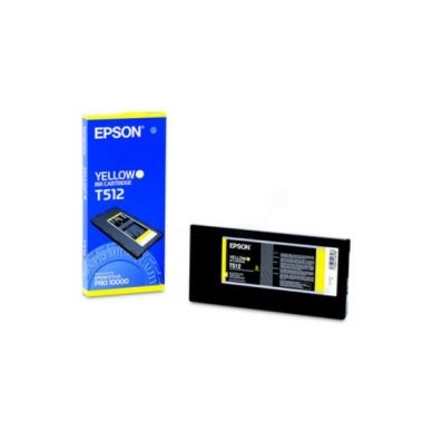 EPSON Druckerpatrone gelb, 500 ml passend für: Color Proofer 10000 CF;Proofer 10000;Proofer 10000 CF;Stylus Color Pro 10000;Stylus Color Pro 10000 CF;Stylus Color Proofer 10000;Stylus Color Proofer 10000 CF;Stylus Photo Pro 10000;Stylus Photo Pro 10