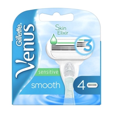 Gillette Gillette Venus Smooth Sensitive 4x Rasierklinge