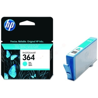 HP Original Tintenpatrone CB318EE (No.364), cyan