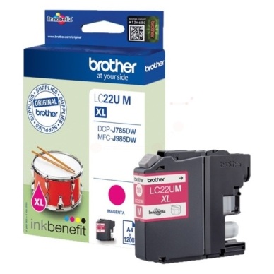 Brother Tinte LC-22U M Original Magenta LC22UM