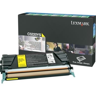 Original Tonerpatrone gelb Lexmark C5220YS