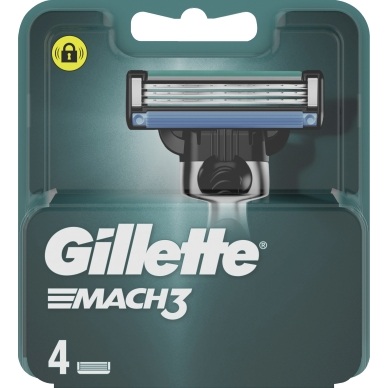 Gillette Gillette Mach3 Rasierklinge, 4er-Pack