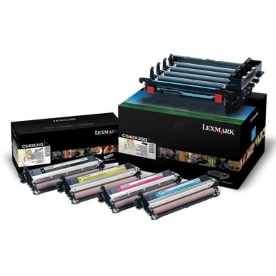 Original Drum Unit schwarz und color Lexmark C540X745G