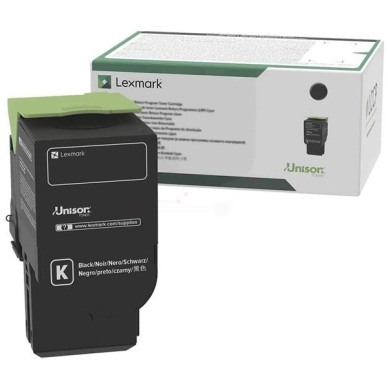 Lexmark Toner CS521 CS622 CX622 CX625 78C0U10 Original Schwarz 10500 Seiten