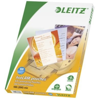Leitz Laminierfolie A4 100 ?m, Mediengewicht