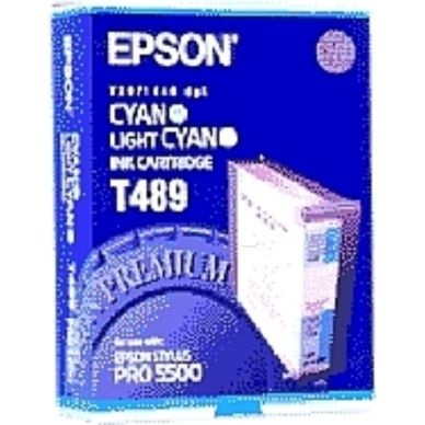 EPSON Tintenpatrone cyan / hell cyan 125ml
