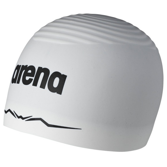 Arena Unisex Wettkampfbadekappen Aquaforce Wave Cap, Weiss