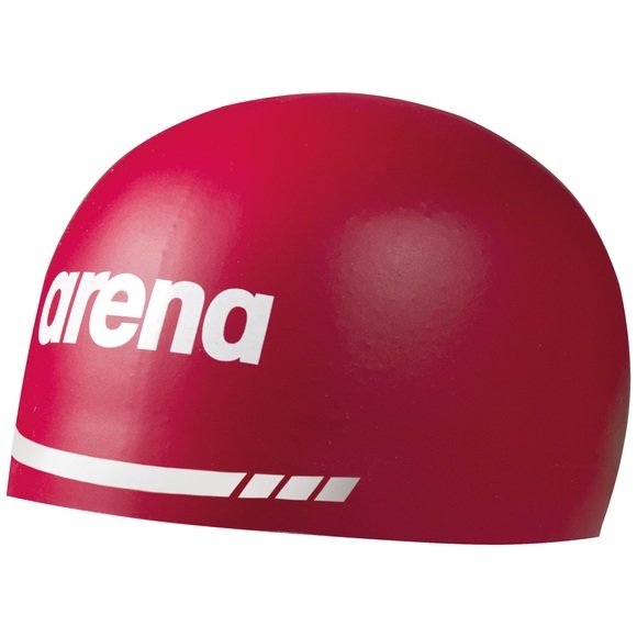 Arena 3D Soft Badekappe rot