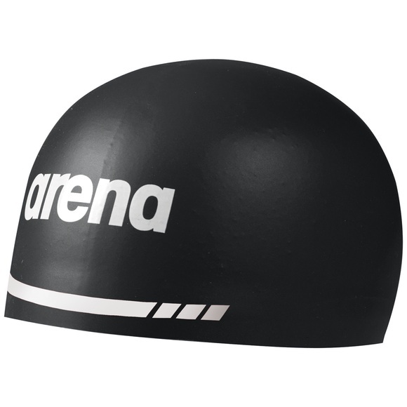 arena 3D Soft Cap black M 2020 Badekappen